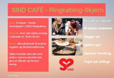 Invitation til café-aften i SIND Ringkøbing-Skjern